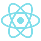 Logo of the ReactJS framework